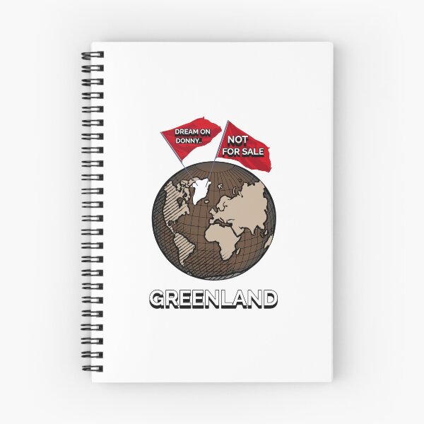 Item preview, Greenland Map On A Globe Not For Sale Greenlander Land Of Sovereignty And Freedom designed and sold by GraTEEtude.