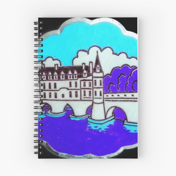 Item preview, Chenonceau Sticker - 70s Inspired Design designed and sold by bearslover.