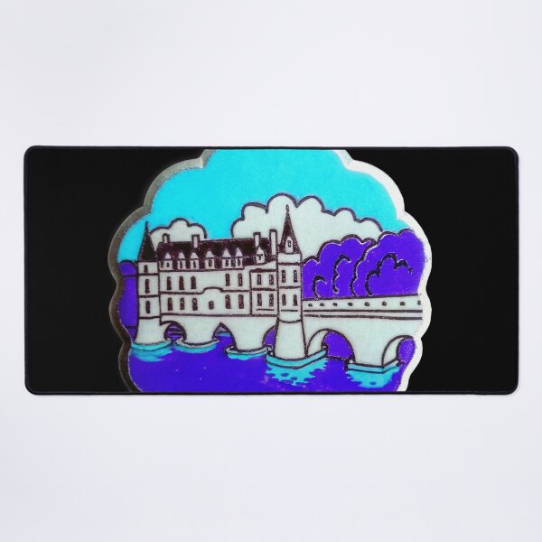 Item preview, Chenonceau Sticker - 70s Inspired Design designed and sold by bearslover.