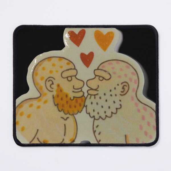 Item preview, Cute Guys Kissing designed and sold by bearslover.