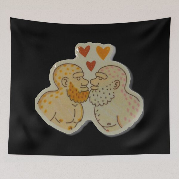 Item preview, Cute Guys Kissing designed and sold by bearslover.