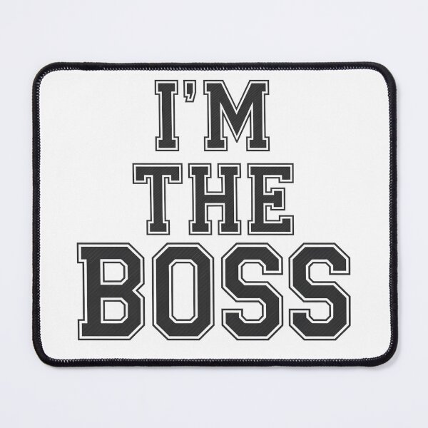 Item preview, Im the Boss Varsity Design designed and sold by Peter Stawicki.