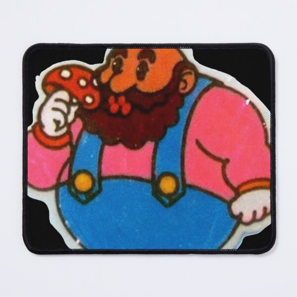 Item preview, Cute Plumber Man with Mushroom designed and sold by bearslover.