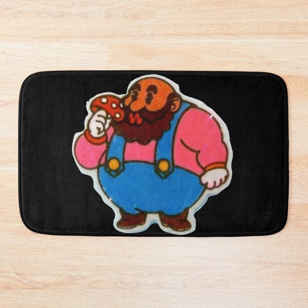 Item preview, Cute Plumber Man with Mushroom designed and sold by bearslover.