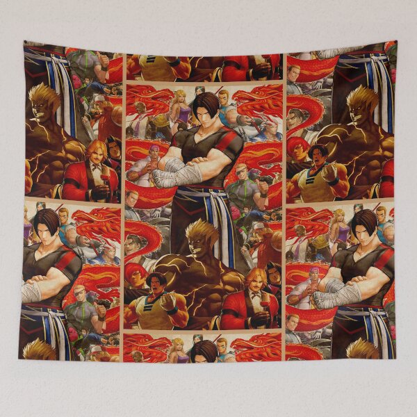 Item preview, Kim Kaphwan Arcade Retro King of Fighters Gaming Art designed and sold by Back2Collage.
