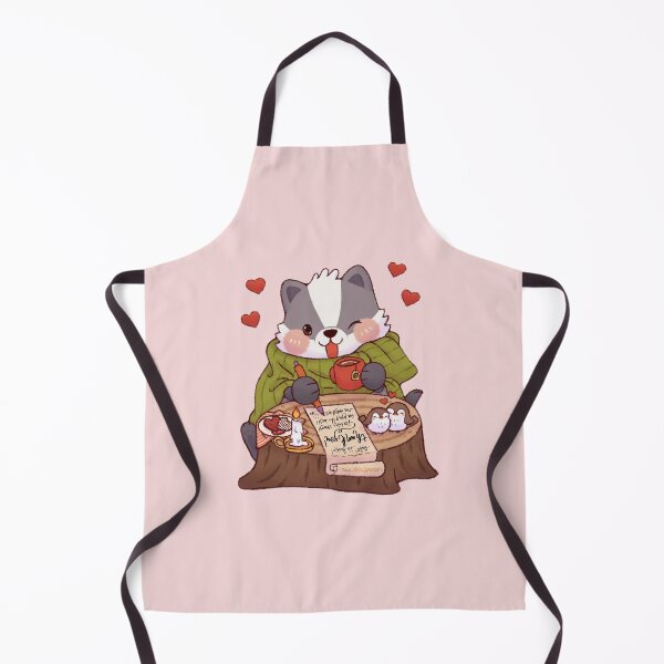 Item preview, Cute badger writting letter designed and sold by NasDoodleArt.