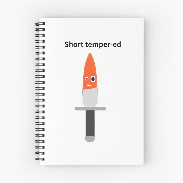 Item preview, short temper-ed designed and sold by Sketchy Thinks.