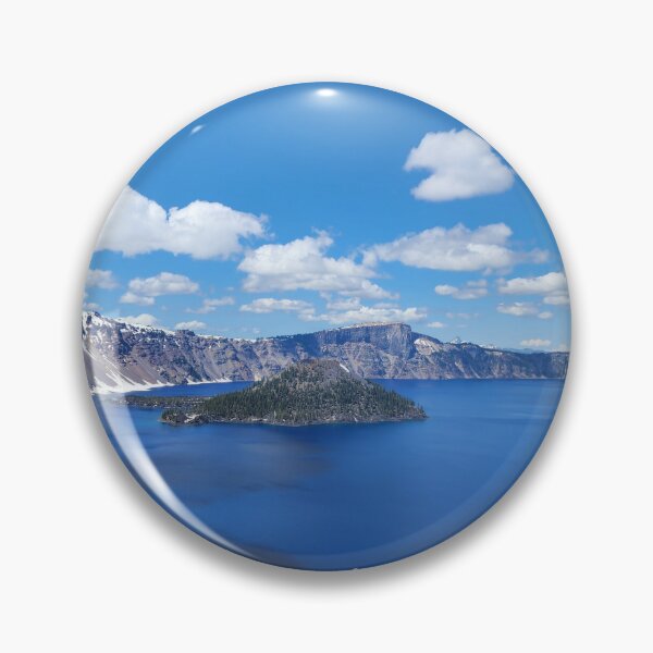 Item preview, Wizard Island - Crater Lake National Park designed and sold by ErynFalasDesign.