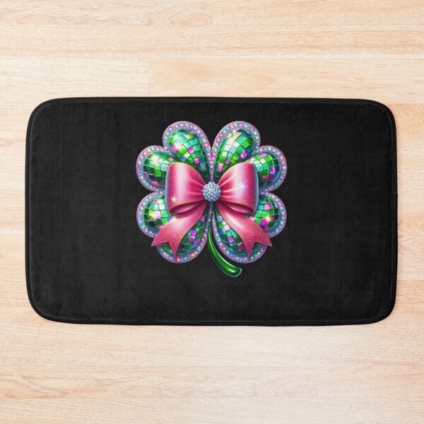 Item preview, Disco Ball Lucky Clover Shamrock Irish St Patricks Day Women Girl designed and sold by TalalosART.
