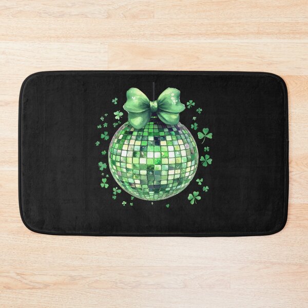 Item preview, St Patricks Day Disco Ball Lucky Clover Shamrock Irish Day designed and sold by TalalosART.