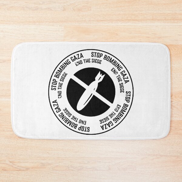 Item preview, Stop Bombing Gaza; designed and sold by StickerApe.
