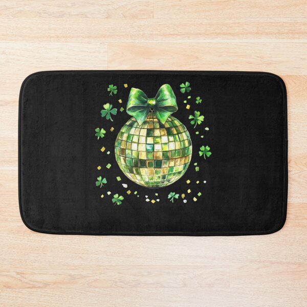 Item preview, St Patricks Day Disco Ball Lucky Clover Shamrock Irish Day designed and sold by TalalosART.