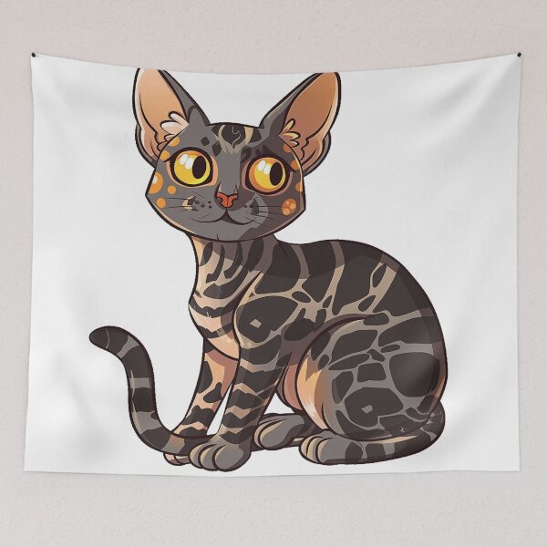 Item preview, Cute cartoon kitten designed and sold by Stickermagician.