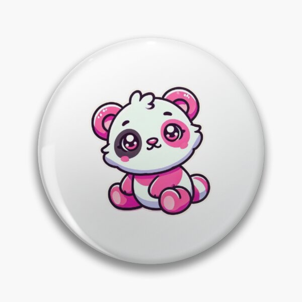 Item preview, Kawaii Cute Pink Panda designed and sold by artbeyondr.