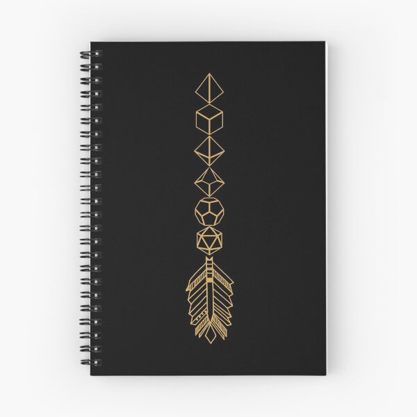 Item preview, Bronze Polyhedral Dice Tower Arrow Tabletop RPG designed and sold by pixeptional.