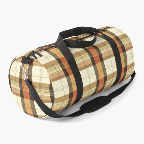 Item preview, Earth tone Madras pattern, brown plaid pattern, Tan plaid pattern designed and sold by FluffyGallery.