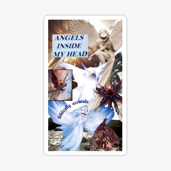 Item preview, Biblically Accurate Angels // Muppet Collage Art designed and sold by Evan Bode.