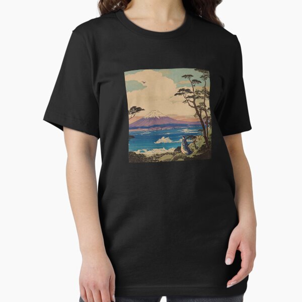 Item preview, Fox’s Journey: A Ukiyo-e Inspired View of Mount Fuji designed and sold by Utagawa-tsumugi.