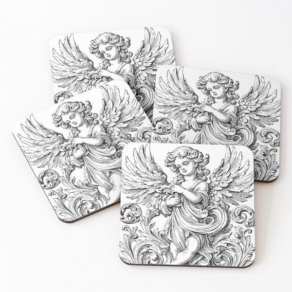 Item preview, artictic classic angel designed and sold by aliraweb.