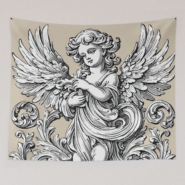 Item preview, artictic classic angel designed and sold by aliraweb.