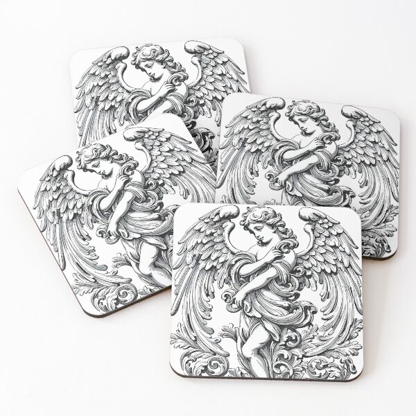 Item preview, art angel designed and sold by aliraweb.