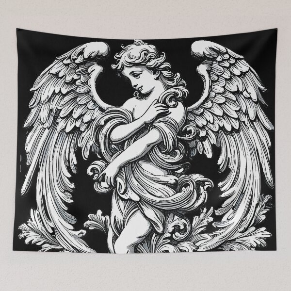 Item preview, art angel designed and sold by aliraweb.