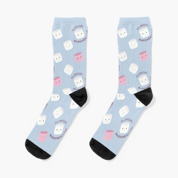 Item preview, Clinical Marshmallow Socks - Baby Blue designed and sold by clinicalmarshmallow.