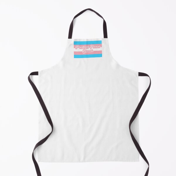 Item preview, Protect Trans Youth Flag Groovy Cursive Font designed and sold by bitebackcobbc.