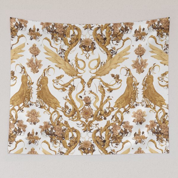 Item preview, Medieval Tapestry Weave Seamless Pattern v2 designed and sold by Traloch O'Laoi.