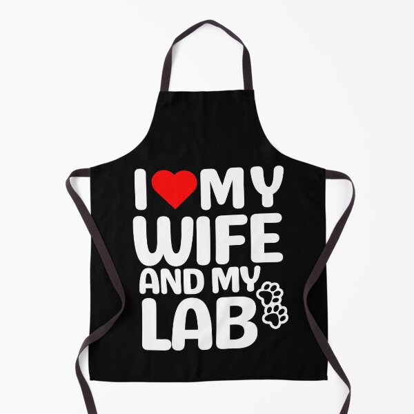 Item preview, I Love My Wife And My Lab designed and sold by TheAnimalZ00.