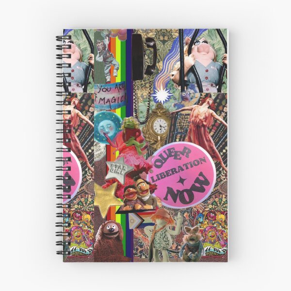 Item preview, Liberación Queer Ahora // Collage Artístico de los Muppets designed and sold by Evan Bode.