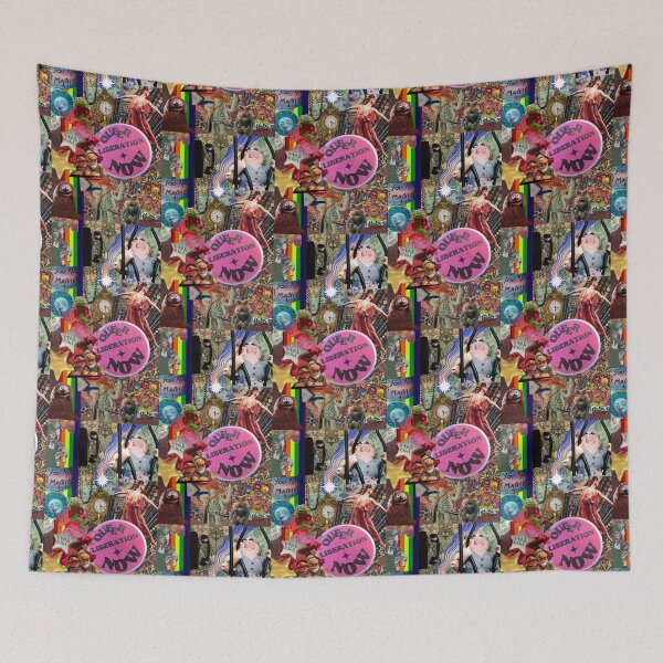 Item preview, Queer Liberation Now // Muppet Collage Art designed and sold by Evan Bode.