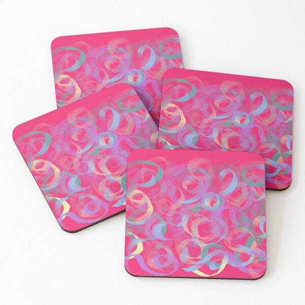 Item preview, Copy of Pastel ribbon on bright pink background  designed and sold by MKTplaceDesign.