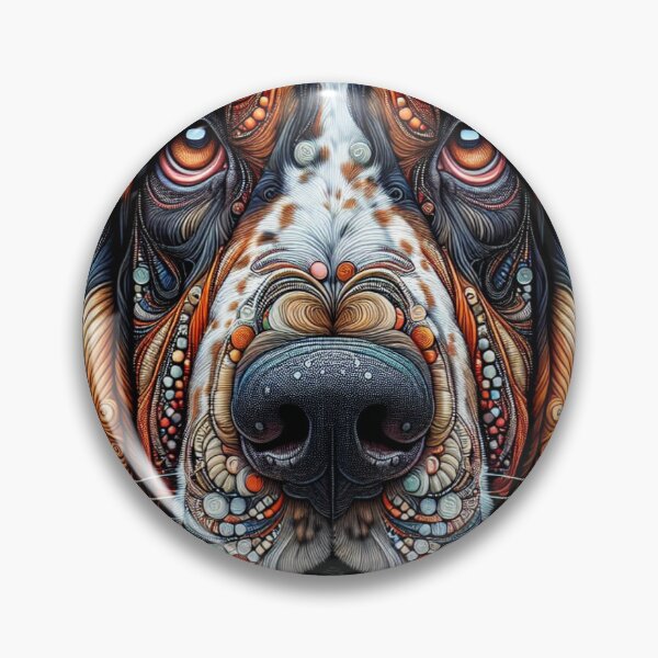 Item preview, Expressive Basset Hound  designed and sold by Wags & Tails.