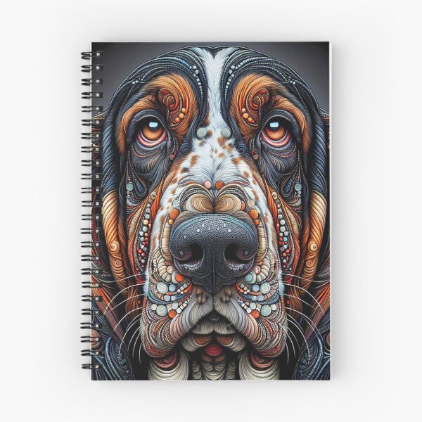 Item preview, Expressive Basset Hound  designed and sold by Wags & Tails.