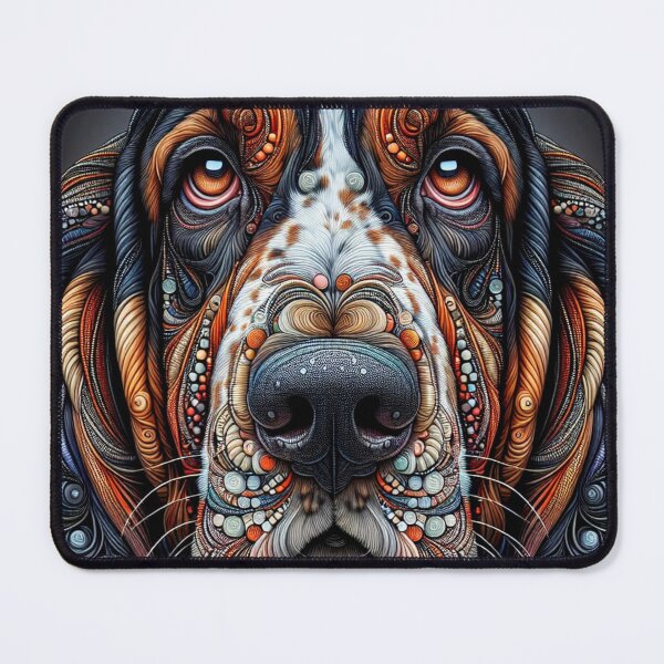 Item preview, Expressive Basset Hound  designed and sold by Wags & Tails.