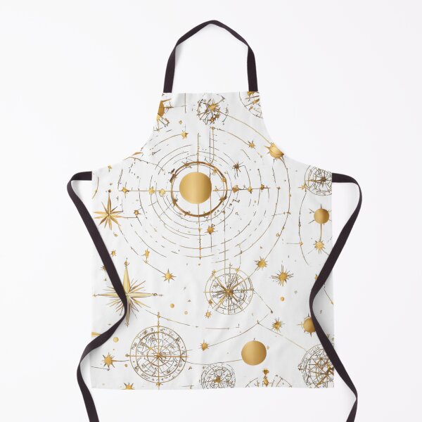 Item preview, Celestial Astrology Medieval Star Chart Pattern designed and sold by Traloch O'Laoi.