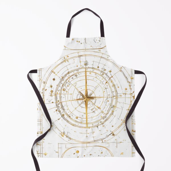 Item preview, Celestial Astrology Medieval Star Chart Pattern v2 designed and sold by Traloch O'Laoi.