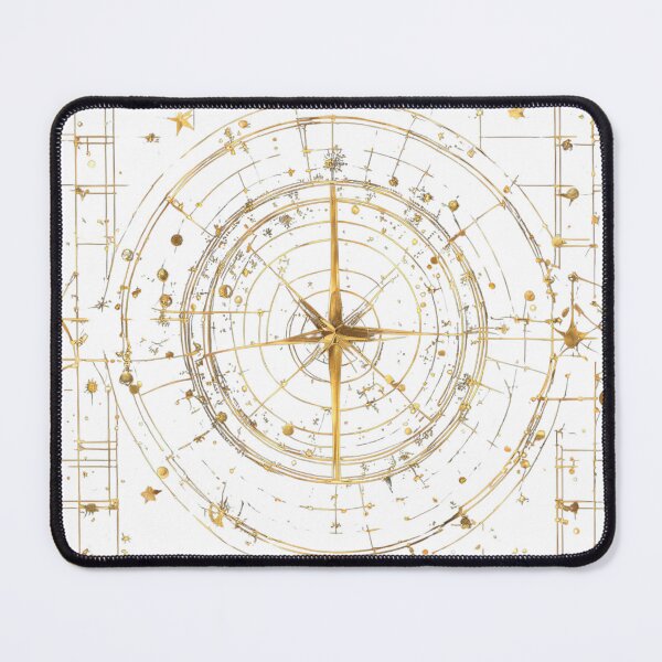 Item preview, Celestial Astrology Medieval Star Chart Pattern v2 designed and sold by Traloch O'Laoi.