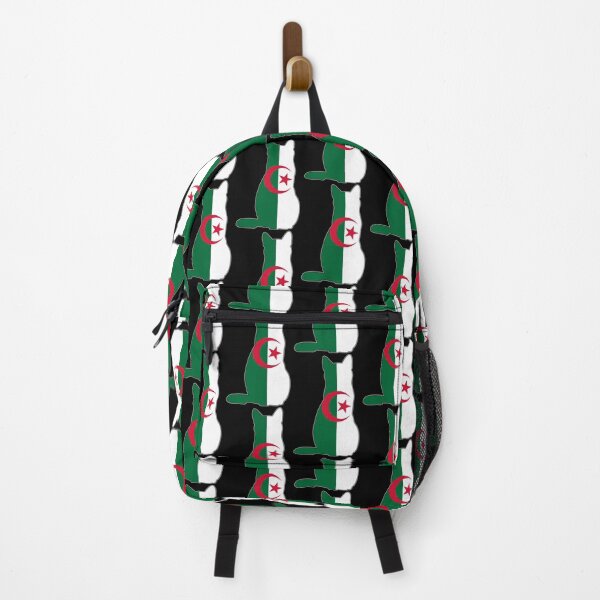 Item preview, Algerian Cat Flag designed and sold by wickedcartoons.