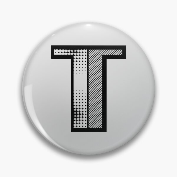Item preview, Modern Monogram Initial Letter T designed and sold by Lartheviking.