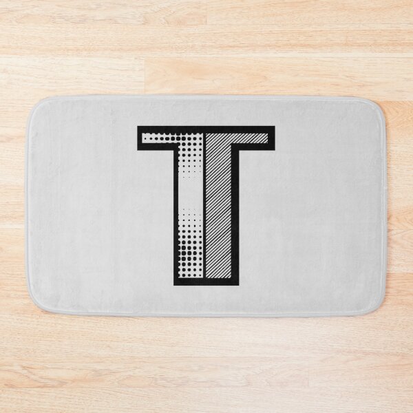 Item preview, Modern Monogram Initial Letter T designed and sold by Lartheviking.