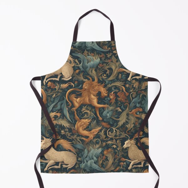 Item preview, Mythic Beasts Medieval Creature Pattern designed and sold by Traloch O'Laoi.