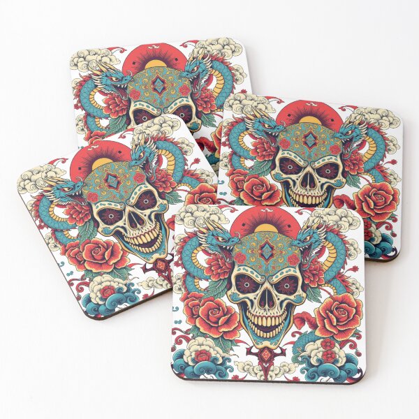 Item preview, Skull adorned  designed and sold by Roxburylane.