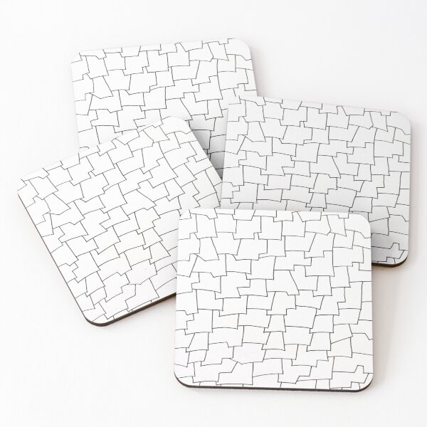 Item preview, Easy Cubisme Zentangle Pattern designed and sold by ChalarieArt.