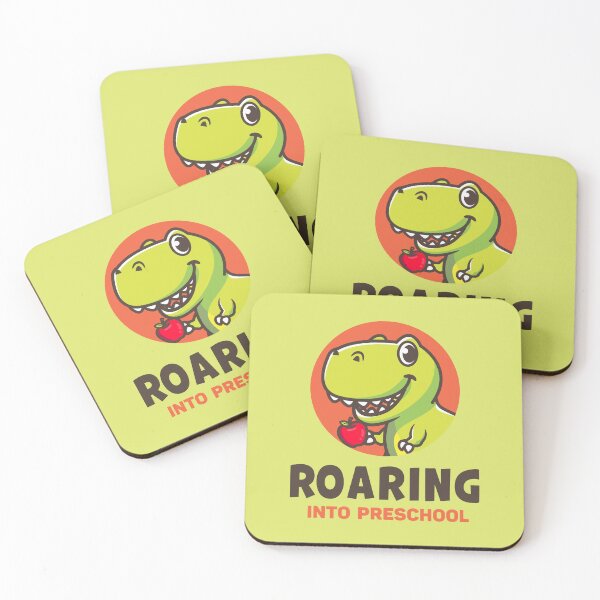 Item preview, "Roaring Into Preschool 2025 – Cute Kawaii T-Rex Dinosaur Back to School First Day Design Gift" designed and sold by artworkathome.