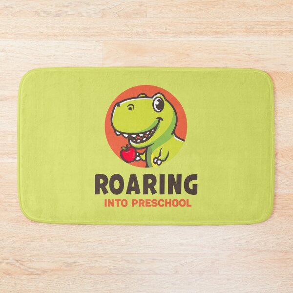 Item preview, "Roaring Into Preschool 2025 – Cute Kawaii T-Rex Dinosaur Back to School First Day Design Gift" designed and sold by artworkathome.