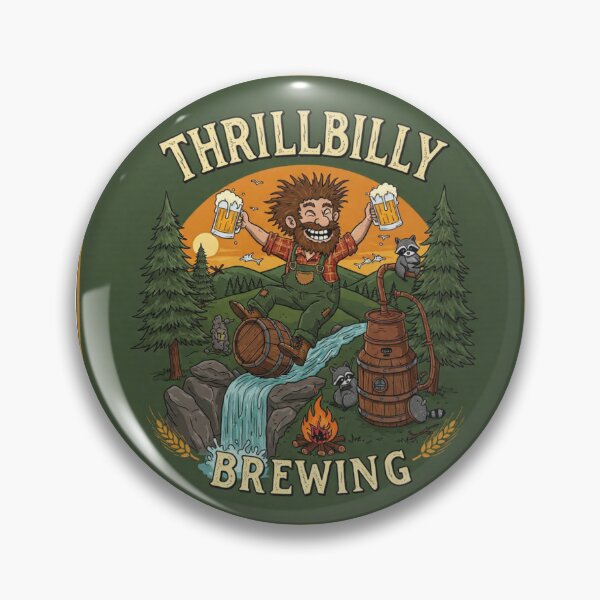 Item preview, Thrillbilly Brewing designed and sold by Dose of Dysfunction.