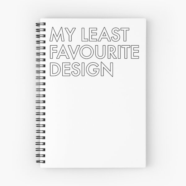 Item preview, My Least Favourite Design designed and sold by GetContented.