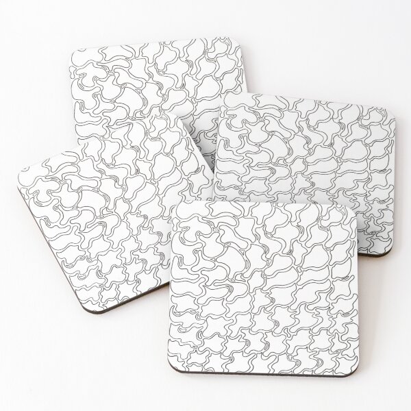 Item preview, Simple Bubble Zentangle Pattern designed and sold by ChalarieArt.